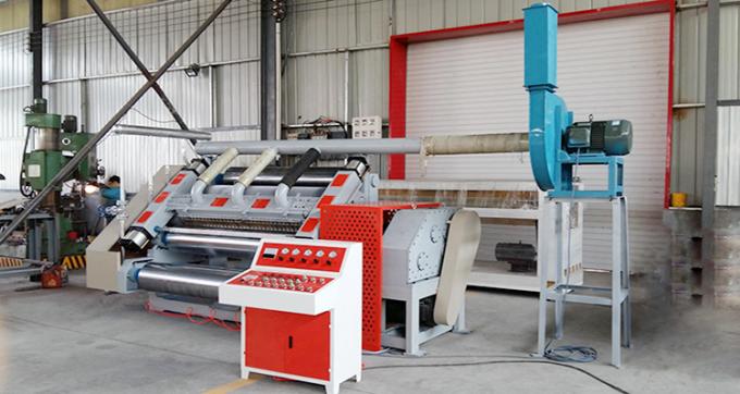 3 5 7 প্লাই ঢেউতোলা শক্ত কাগজ বক্স মেশিন স্বয়ংক্রিয় বৈদ্যুতিক চালিত 1