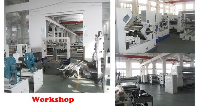 3 5 7 প্লাই ঢেউতোলা শক্ত কাগজ বক্স মেশিন স্বয়ংক্রিয় বৈদ্যুতিক চালিত 5