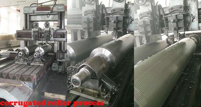 3 5 7 প্লাই ঢেউতোলা শক্ত কাগজ বক্স মেশিন স্বয়ংক্রিয় বৈদ্যুতিক চালিত 6