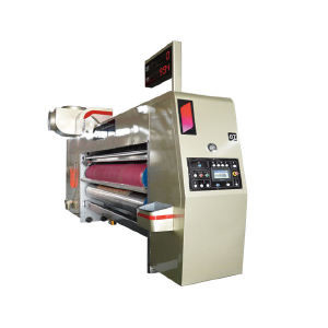 উচ্চ গতির চার রঙের corrugated কার্টন বক্স মুদ্রণ Slotting ডাই কাটিং মেশিন বক্স তৈরীর জন্য