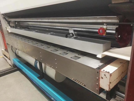 উচ্চ গতির চার রঙের corrugated কার্টন বক্স মুদ্রণ Slotting ডাই কাটিং মেশিন বক্স তৈরীর জন্য