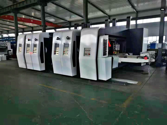 হাই স্পিড অটোমেটিক ফ্লেক্সো প্রিন্টার স্লট ডাই কাট মেশিন