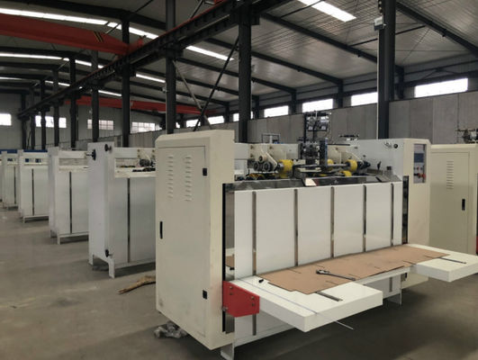 পিএলসি কন্ট্রোল সিস্টেম ঢেউতোলা কার্টন বক্স মেশিন