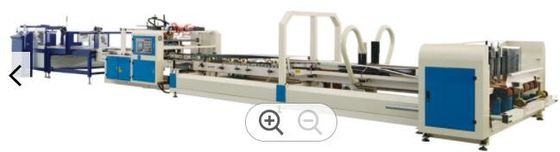 স্নাইডার ইলেকট্রিক্সের সাথে ব্যবহারের কার্টন বক্স ফোল্ডার গ্লুয়ার মেশিন