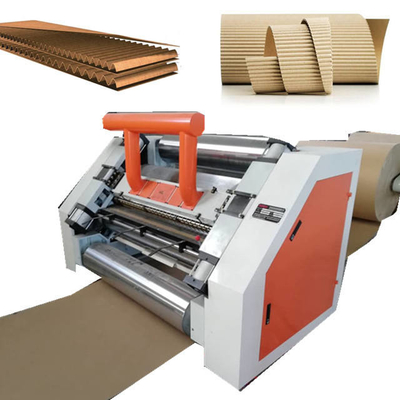 পিএলসি কন্ট্রোল সিস্টেম একক মুখের corrugated মেশিন স্বয়ংক্রিয়