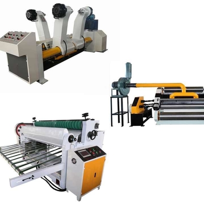 দুই স্তর জন্য কম্পিউটারাইজড corrugated corrugated কার্ডবোর্ড উত্পাদন লাইন 2 Ply
