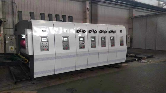 হাই স্পিড অটোমেটিক ফ্লেক্সো প্রিন্টার স্লট ডাই কাট মেশিন