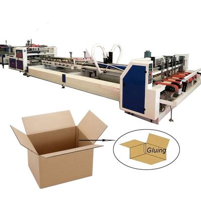 ভাঁজ gluing বৈদ্যুতিক চালিত শক্ত কাগজ বক্স 2600mm জন্য মেশিন গঠন